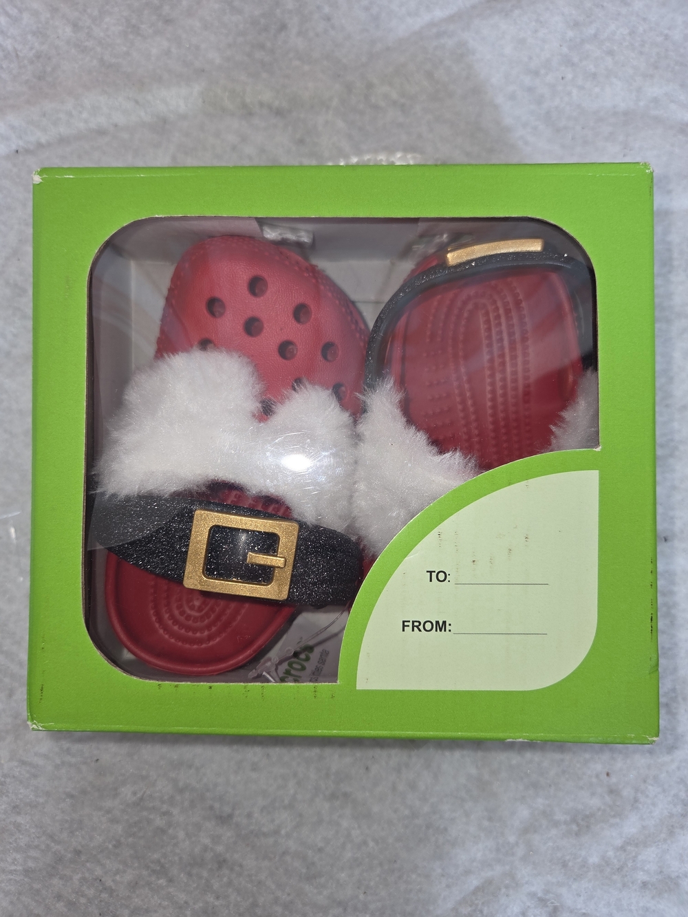 CROCS Littles Santa. Size 2/3